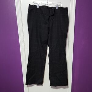 Torrid Women's Dark Plaid Dress Pants